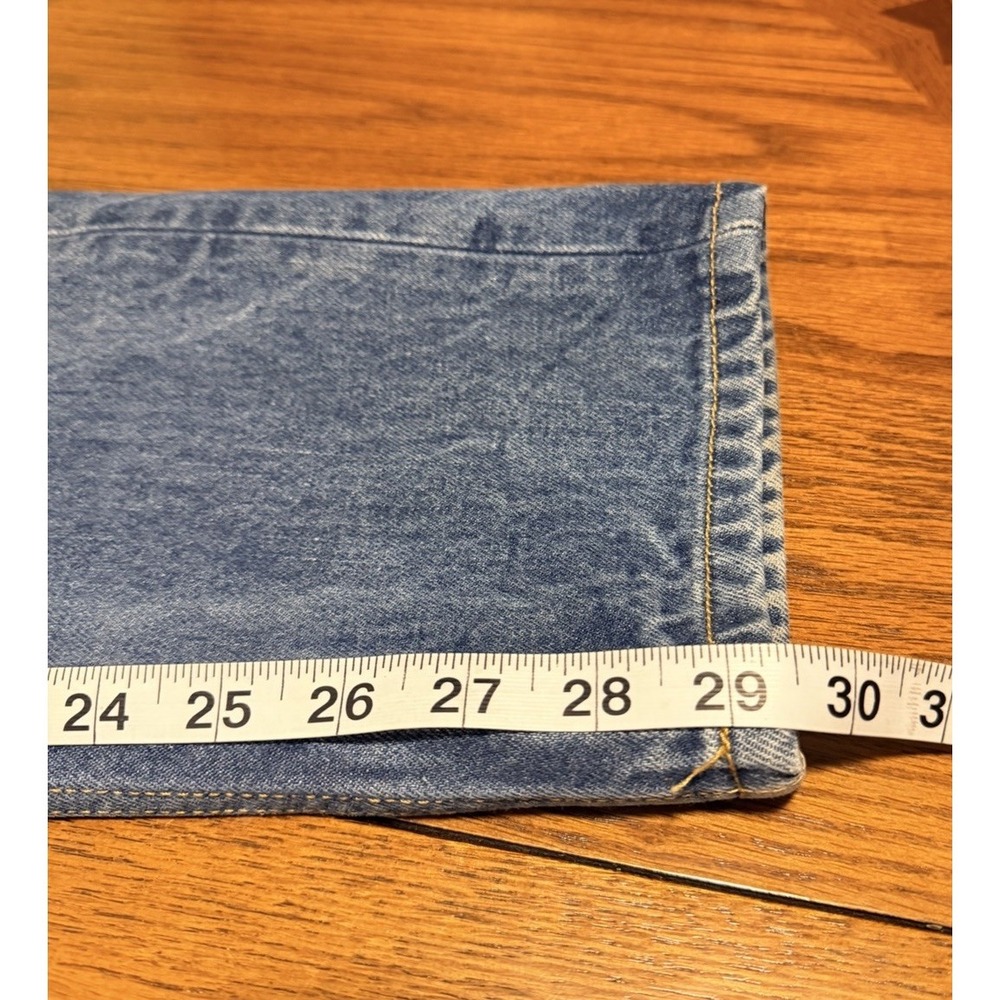 Vintage Levi's 501XX Button Fly Straight Leg Denim Jeans Size, Actual 29x29.5 - Picture 11 of 14